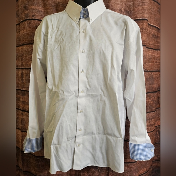 Brentford & Sons Button Down Dress Shirt 2XL - Picture 1 of 6